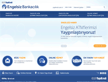 Tablet Screenshot of engelsizbankacilik.net